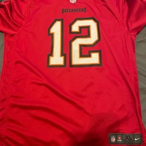 Tom Brady Tampa Bay Buccaneers Nike Red Game Jersey